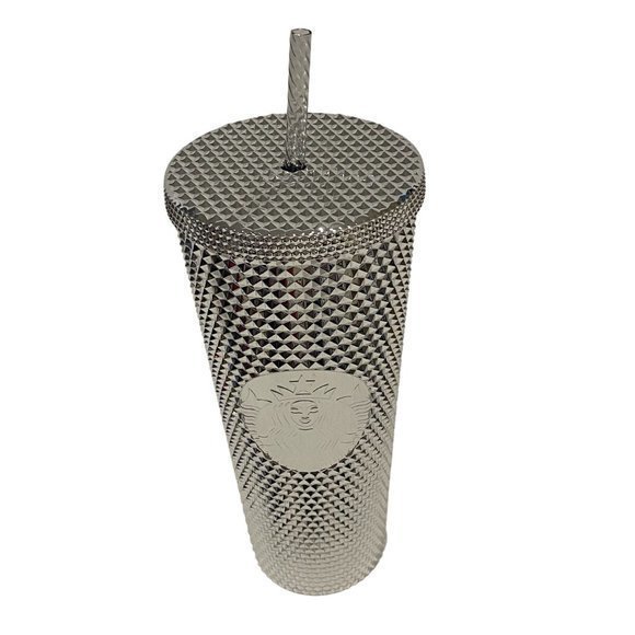 Disney 100 Years Commemorative Platinum Raised Geometric Starbucks Tumbler‎ - Picture 2 of 6